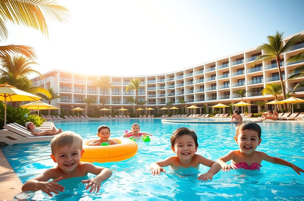 Benefícios de Escolher um Resort All Inclusive com Crianças