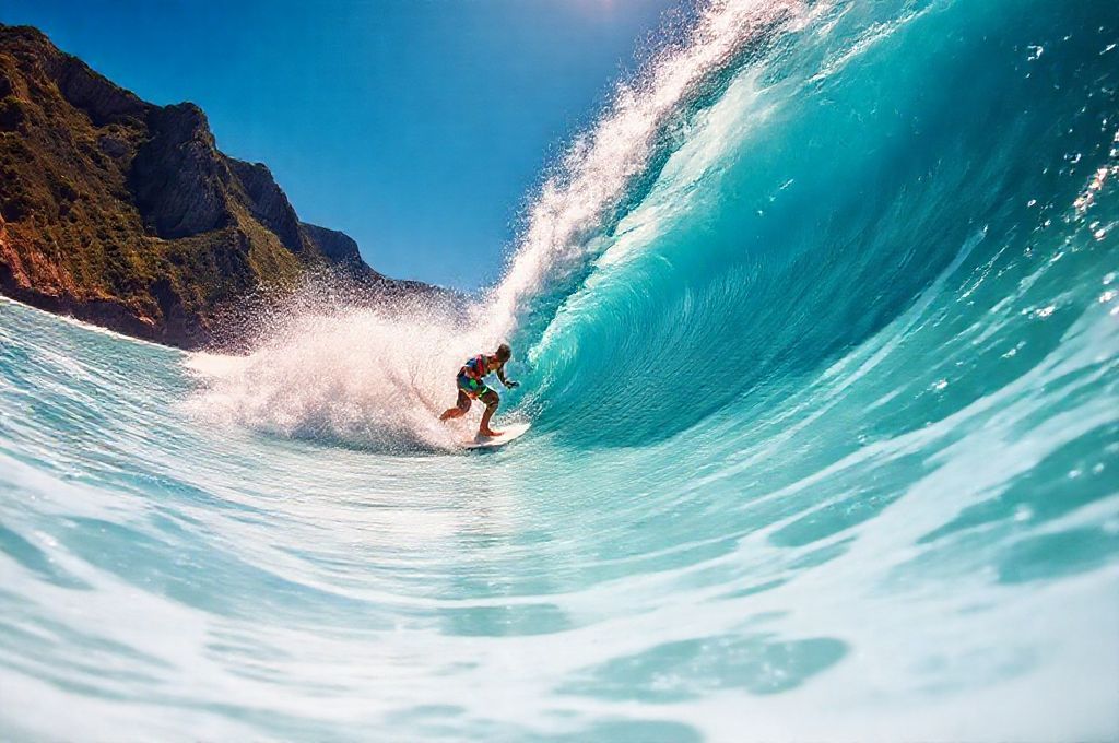 Surf Domando as Ondas nos Melhores Pontos do Mundo