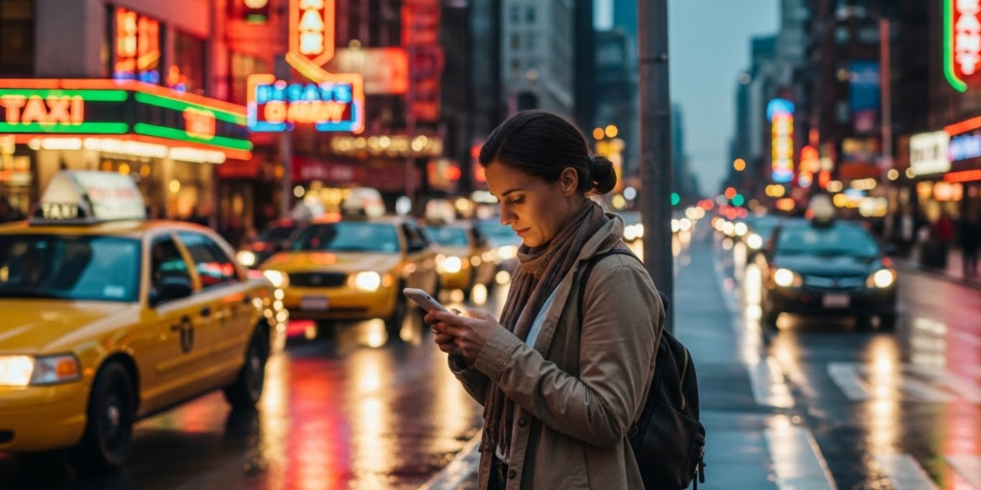 Golpes com Transporte_ Táxis, Aplicativos e Transporte Público